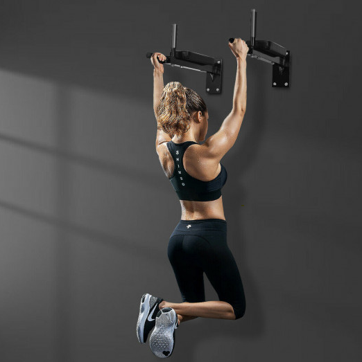 Sundase™ Pull up Bar  2 Pcs Wall Mounted Home Gym Exercise Workout