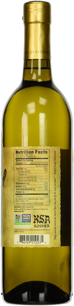 Bulk 12 Bottle Case of Napa Valley Naturals 100% Grape Seed Oil - 12 x 25.4oz