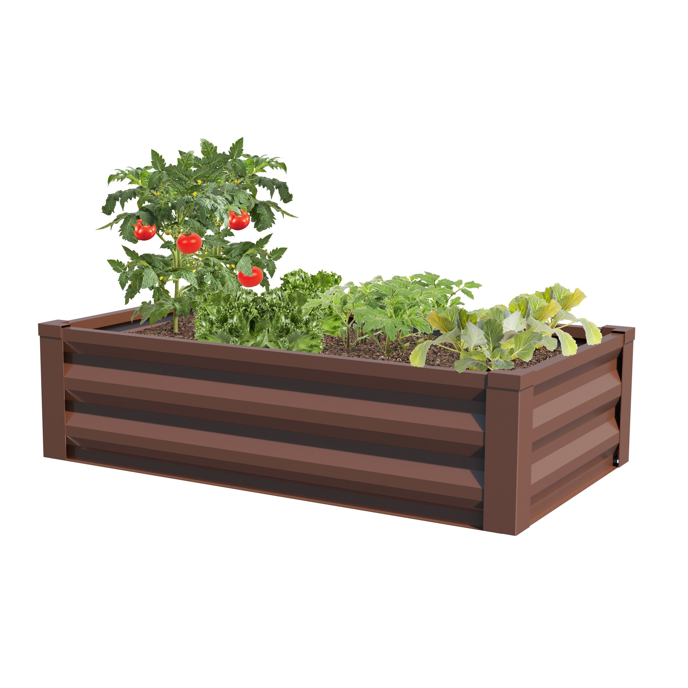 Sundase™ Raised Planter Boxes Metal Above Ground Garden Bed for Vegetables