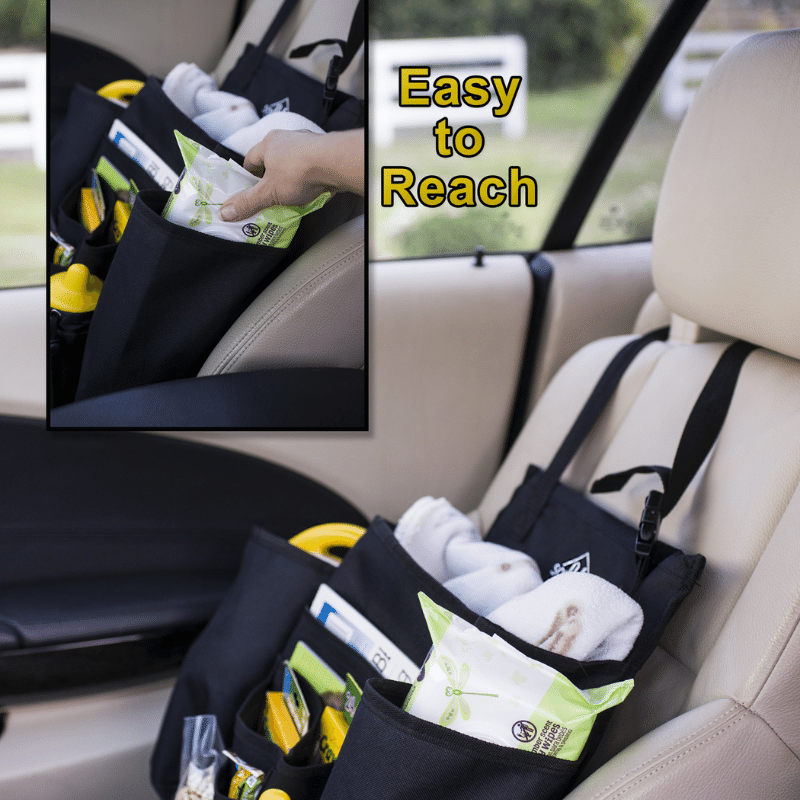 Front Seat Organizer for Car, Truck, Van or SUV Passenger Seat