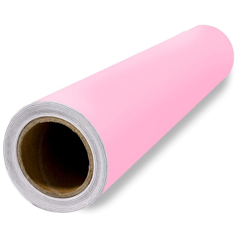 Scraft Artise Indoor Outdoor Permanent Adhesive Light Pink Matte Vinyl Rolls