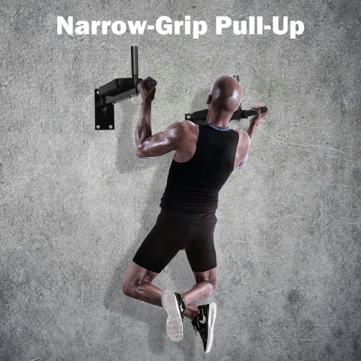 Sundase™ Pull up Bar  2 Pcs Wall Mounted Home Gym Exercise Workout