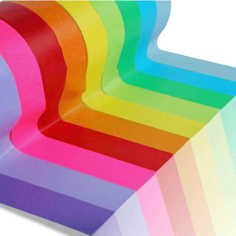 10 Rolls Washi Tape Candy Rainbow (5/8 in x 33 ft)