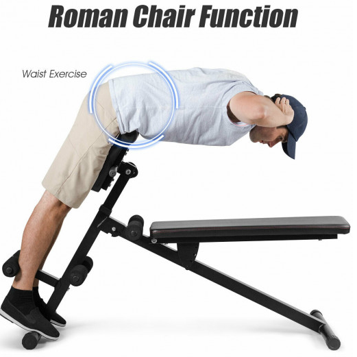Sundase™ Weight Bench Workout Multi-Functional Full Body Exercise
