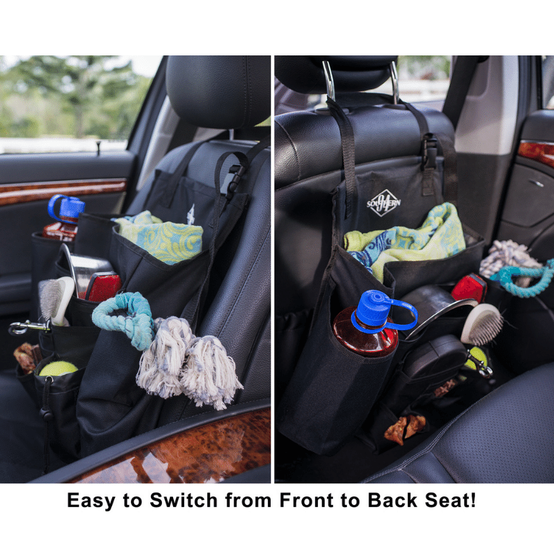 Front Seat Organizer for Car, Truck, Van or SUV Passenger Seat